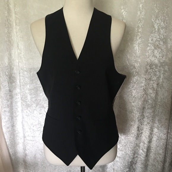 None Other - Men’s  or ladies Black and silver Vest Size M